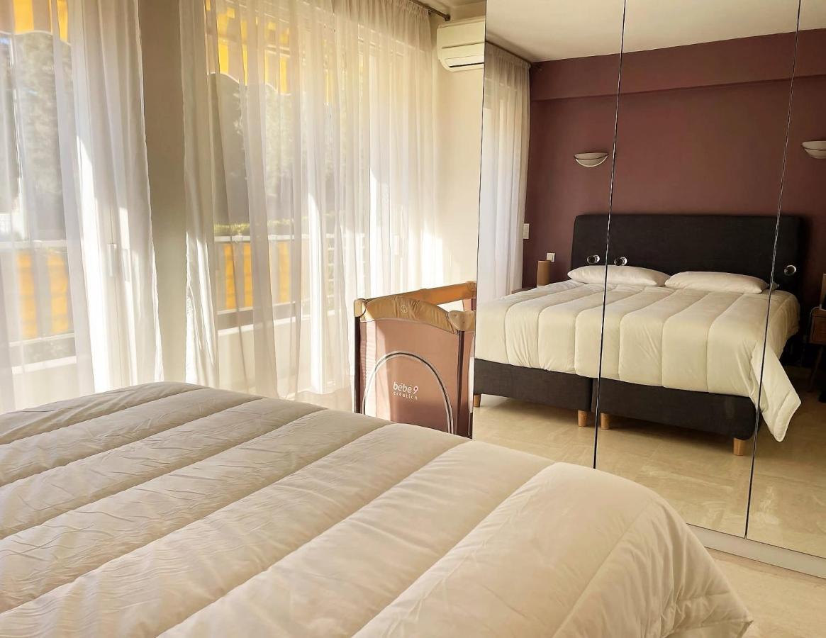 C012-Appartement Confortable Avec Piscine, Tennis Et Grand Parc Cannes Buitenkant foto