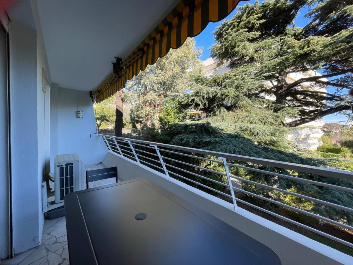 C012-Appartement Confortable Avec Piscine, Tennis Et Grand Parc Cannes Buitenkant foto