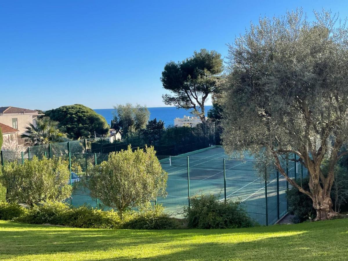 C012-Appartement Confortable Avec Piscine, Tennis Et Grand Parc Cannes Buitenkant foto